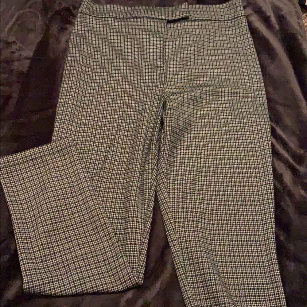 Black and White plaid pants